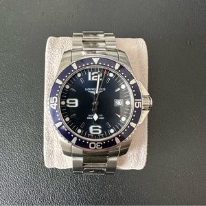 Longines HydroConquest 41mm Blue Dial Automatic Watch